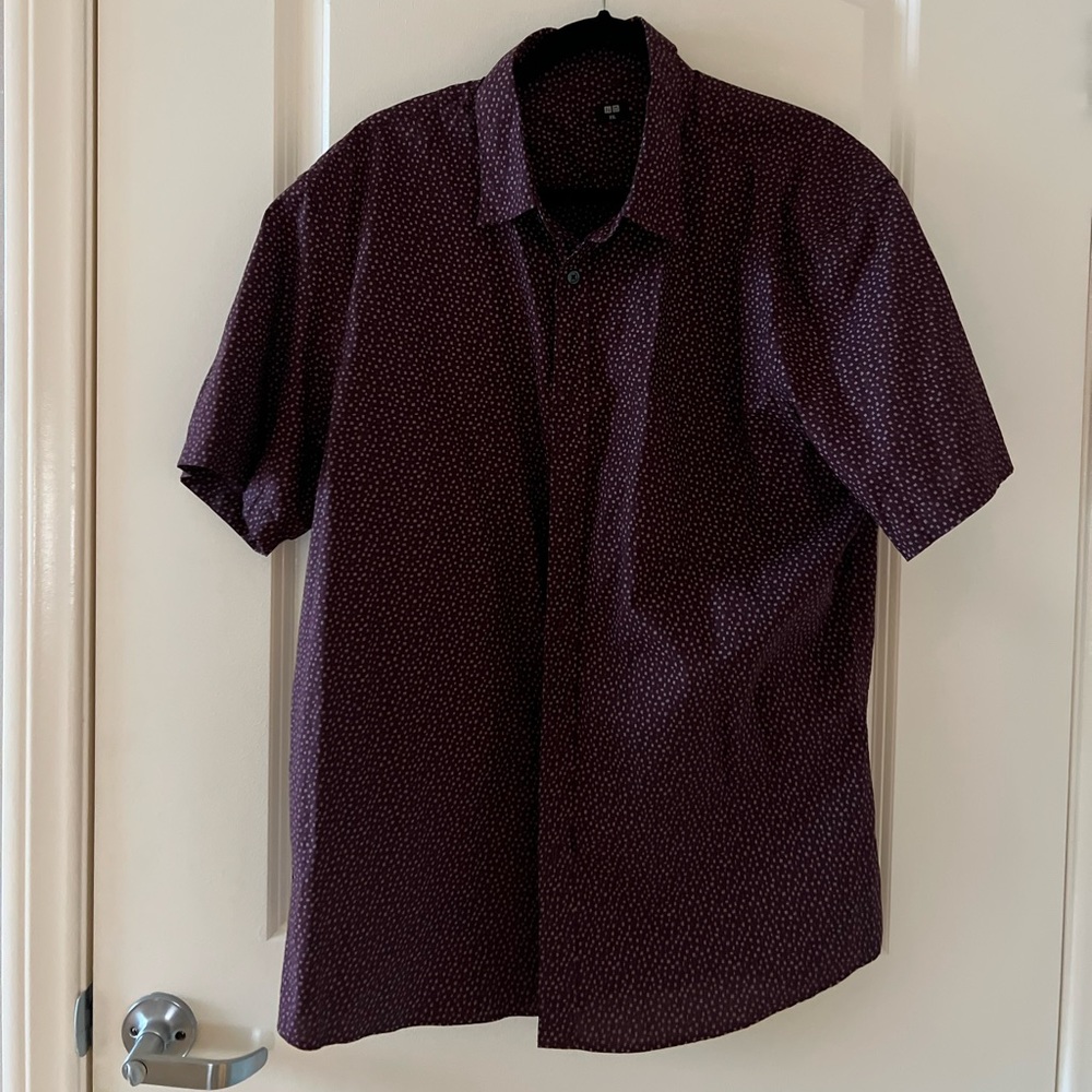 Uniqlo Short Sleeve Button Down Shirt